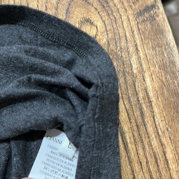 VERSACE MEDUSA EMBROIDERED LOGO SHIRT GRAY SIZE LARGE - Picture 4 of 7